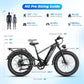 LEONX M2 Pro Electric Bike,1800W Motor Electric Bike for Adults, 26'' x 4.0'' Fat Tire Ebike with 48V 17.5AH Battery, 36MPH 85Miles Long Range Electric Mountain Bike, Up to 110 Nm