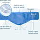 BodyMed Reusable Vinyl Ice Pack for Neck - Professional Grade Cold Therapy for Injuries, Aches, Swelling, Bruises, Sprains - 23 in. Long (Neck Contour)