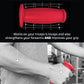 2 Ergonomic 16.5" Single Tricep Ropes | Non-Slip Cable Attachment | Wrist Pressure Relief | Grip Strength & Forearm Activation | Home & Commercial Gym Accessory, For Cable Machine, Smart Gym