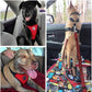 SlowTon Dog Seat Belt Harness for Car, Dog Car Harness Adjustable Mesh Breathable & Dog Seatbelt Safety Tether with Elastic Bungee for Small Medium Large Pets(Red Seatbelt, Single Clip, XXXS)