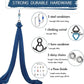 Aerial Silks Yoga Swing Set - 9/11 Yards Aerial Yoga Hammock Kit Anti-Gravity Flying for Fitness, Low/Non Stretch Nylon Tricot Fabric Hardware Included for Dance
