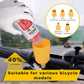 Brake Bleed Kit for Shimano, TEKTRO, TRP, SRAM/MAGURA/Formula/Hope, Hydraulic MTB Brake Bleed Kit for Shimano with M4-M7 Adapter, High Performance Mineral Oil Brake Fluid (2 * 60ml)
