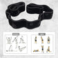 Elastic Yoga Strap with 11 Loops – Premium Stretch Band for Flexibility, Physical Therapy, Pilates, Leg & Full-Body Exercises – Non-Slip Fabric Resistance Band for Mobility & Strength Training