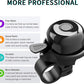 2 Pack Classic Bike Bell, Bicycle Bell Loud Crisp Clear Sound Bicycle Bike Bell City Bike BMX Bike Sports Bike for Adults Kids Right Hand/Left Hand Use