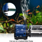 TARARIUM Fish Tank Filter Powerful 400GPH for 75-200 Gallon Large Aquarium Small Pond Fountain, Wave-Maker Submersible Water Pump Turtle Tank Filter for Saltwater & Freshwater System