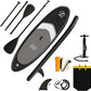 Inflatable Stand Up Paddle Board with SUP Accessories & Backpack. Paddle Boards for Adults. Non-Slip Deck, Wide Stance, Bottom Fin, Double Action Pump.