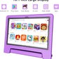 Kids Tablet, 10.1 Inch Tablet for Kids Android 14, 64GB Octa-Core, WiFi, Big Battery, Kids Space, Parental Control 1280 * 800 HD Display Children Tablets Purple