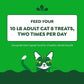 Greenies Feline Dental Cat Treats, Tempting Tuna Flavor, 21 oz. Tub