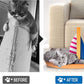 Cat Condo Scratcher Post Cardboard, Sailboat Shape Cat Scratching Lounge Bed, Durable Pad Prevents Furniture Damage,21.26x13.78x15.75 inch