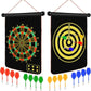 Magnetic Dart Board Outdoor Game Suitable for Children to Play Comes with 12 Darts Best Toys Gifts for Teenage Boys Girls Age 5 6 7 8 9 10 11 12 Years (12 in)