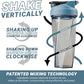 HELIMIX 2.0 Vortex Blender Shaker Bottle Holds upto 28oz | No Blending Ball or Whisk | USA Made | Portable Pre Workout Whey Protein Drink Shaker Cup | Mixes Cocktails Smoothies Shakes | Top Rack Safe