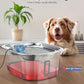 Dog Water Fountain for Large Dogs - 3 Gallon Stainless Steel Dog Water Bowl Dispenser with 4 Filters, Automatic Big Extra Large Capacity Pet Water Fountain, Easy Clean with Quiet Pump