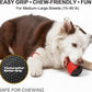 Interactive Squeaky Dog Toys Balls – Durable Rubber Dog Toy for Aggressive Chewers,High Bounce Dog Ball & Floating Fetch Ball,Indestructible Chew Toy for Medium & Large Dogs