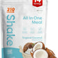 310 Nutrition All-In-One Meal Replacement Shake Powder - Plant-Based Protein Smoothie Blend w/High Fiber, Probiotics & Adaptogens - Low Carb, Vegan, Keto & Paleo Friendly - Tropical Coconut - 14 Srv