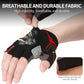 Souke Sports Mens Cycling Gloves with Gel Pads Half Finger Bike Gloves Lightweight Anti-Slip Shock-Absorbing for MTB Road Biking