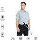 Men's Golf Polo Shirts Short Sleeve Striped Performance Moisture Wicking Dry Fit Golf Shirts for Men