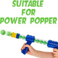 Frienda 24 Pieces Refill Balls Soft Green Foam Balls Refills Approx 1. 1 Inch in Diameter, Soft Small Light Cat Ball Toys