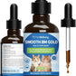 Pet Wellbeing Smooth BM Gold for Cats - Gentle Constipation Relief for Felines - Natural Herbal Supplement 2 oz (59 ml)