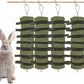 Rabbit Chew Toys for Teeth Grinding Bunny Treats 100% Natural Wood Timothy Grass Treats for Guinea Pigs Chinchillas Hamsters 4pcs