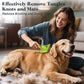 2PCS Slicker Brush for Dogs & Pet Comb,Professional Dog Grooming Brush (Goldendoodles,Poodles,Labradoodles) with Extra Long Pins to Effectively Remove Tangles, Knots and Mats (Green)