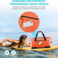 Gonex 40L 60L 80L Extra Large Waterproof Duffle Travel Dry Duffel Bag Heavy Duty Bag with Durable Straps & Handles for Kayaking Paddleboarding Boating Rafting Fishing