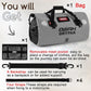 Waterproof Duffel Bag - Motorcycle Dry Bag Tail Bag with Large Storage Space, Waterproof Luggage Duffle Bags with Outer Mesh Zipper Pocket for Camping, Kayaking, Fishing & Traveling