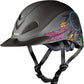 Troxel Rebel Turquoise Rose Helmet