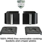 Ninja Foodi 10QT 6-in-1 DualZone Smart XL Air Fryer, 2 Independent 5QT Baskets, Smart Cook Thermometer, Match Cook, Smart Finish, Air Fry, Roast, Bake, Dehydrate, Reheat, Grey, DZ550