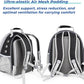 Lollimeow Cat Carrier Backpack, Bubble Dual Expandable Backpack Carrier, Pets and Small Dogs,Airline-Approved, Designed for Travel, Hiking, Walking & Outdoor Use (Dual Expandable-Black)
