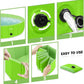 Furrybaby Dog Pool Foldable Dog Pools for Dogs Swimming Pool with Hard Plate Collapsible Pet Bath Pool Kiddie (Green 47'')