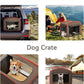 Petsfit Portable Cat Crate with Litter Box and Soft Cushion, Collapsible Pop Up Cat Kennel with Carrying Bag for Travel