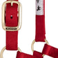 Weaver Equine Nylon Horse Halter, Triple-Ply Cheek Design, Original Non Adjustable Halters for Horses, Equine Tack,Average Size, Black