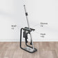 Gym Accessories Organizer, Home Gym Accessories Hanger, 10 Metal Hooks Heavy-Duty Gym Accessory Storage for Home Exercise and Fitness Gear