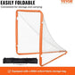 VEVOR Portable Lacrosse Goal - Complete Training Accessory Set with Extended Coverage for Youth and Adults