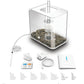 biOrb Flow 30 Acrylic 8-Gallon Aquarium with White LED Lights Modern Tank for Tabletop Display, Black