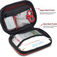 I GO 85 Pieces Hard Shell Mini Compact First Aid Kit, Small Personal Emergency Survival Kit for Travel Hiking Camping Backpacking Hunting Marine Car