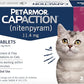 PetArmor CAPACTION (nitenpyram) Oral Flea Treatment for Cats, Fast Acting Tablets Start Killing Fleas in 30 Minutes, Cats 2-25 lbs, 6 Doses
