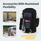 One Gallon Water Bottle Insulated, Triple Wall Vacuum Cold for 48 Hrs & Leak-proof & Non-BPA, 128oz Large Sports Stainless Steel Water Jug with Paracord Handle Straw Spout Lids & DIY Stickers