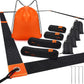 TOBWOLF 26.3' x 52.6' Beach Volleyball Lines, Volleyball Court Lines with Metal Anchors & SandBags,Highly Visible Marking Sand Lines with Metal Anchors & SandBags for Sand Outdoor Grass Backyard
