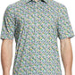 Men's Golf Polo Shirts Short Sleeve Striped Performance Moisture Wicking Dry Fit Golf Shirts for Men
