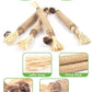 Silvervine Chew Sticks for Cats, 10 Pack Natural Catnip Chew Toys for Kittens Teeth Cleaning, Matatabi Dental Care, Increase Appetite, Calm Cat Anxiety and Stress, Aggressive Chewers Cat Dental Toy