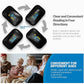 Oximeter, Pulse Oximeter, Oximeter with Alarm, Fingertip Pulse Oximeter, Portable SpO2 Pulse Rate Monitor, Oximetro Batteries and Lanyard (Black)