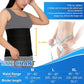 S Abdominal Binder Post Surgery for Men and Women, 12" High Postpartum Tummy Tuck Belt Provides Bariatric Stomach Compression, High Elasticity, Breathable - (30" - 45") 4 PANEL Black