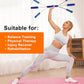 Fitness Exercise Bar,Elastic Fitness Bar,High Frequency Vibration Training Fat Buring Workout Bar for Yoga Pilates Sports,Power Twister for Arm,Abdominal Muscles Strength Exercises In Home Gym