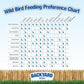 CountryMax Backyard Seeds Songbird Blend Wild Bird Seed – 50 lb Bag – Premium Mix with Sunflower Seeds, Safflower, Peanuts, Millet – Attracts Cardinals, Finches, Chickadees, and More