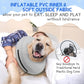 Supet Inflatable Dog Cone Collar Alternative After Surgery, Dog Neck Donut Collar Recovery E Collar to Stop Licking, Soft Dog Cone for Medium Large Dogs