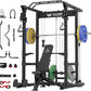 MAJOR FITNESS Drone1 Power Cage - Multi-Function Power Rack for Home Gym, Squat Rack, Cable Crossover System, for Strength Training, Heavy-Duty Steel Construction