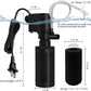 DOMICA Small Aquarium Filter with Aeration System 92GPH 5W Internal Filter for 3 to 10 Gallons Fish Tank, Submersible Fish Tank Filter with 4-pack Pre-filter Sponge