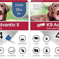 K9 Advantix II XL Dog Vet-Recommended Flea, Tick & Mosquito Treatment & Prevention | Dogs Over 55 lbs. | 4-Mo Supply (Pack of 2)
