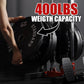 ER KANG Wall Mount Cable Station, Cable Crossover Machine with 18 Positions Dual Pulley System for Home Gym Fitness Equipment